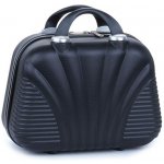 Lorenbag Laurent 666va Malý skořepinový příruční kosmetický kufřík černá 12 l – Zboží Mobilmania