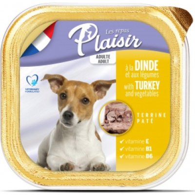 Plaisir dog krůta a zelenina/18 ks 300 g