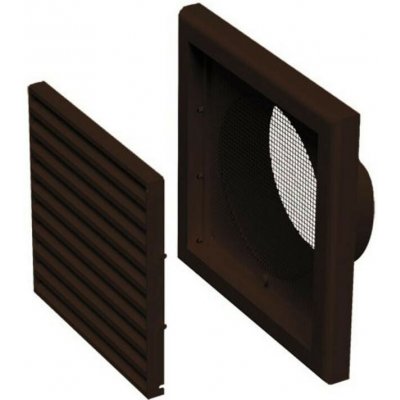 Vents MV100Vs 154x154-100 mm hnědá – Hledejceny.cz