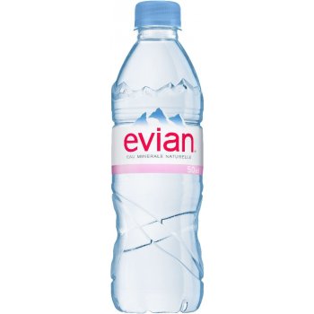 Evian přírodní minerální voda nesycená 0,5l