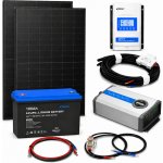 Ecoprodukt solární ostrovní systém EPEVER 24V/230V 1000W 940Wp 40A 100Ah