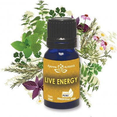Altevita Live Energy 100% směs esenciálních olejů 10 ml – Hledejceny.cz