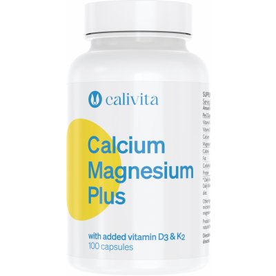 CaliVita Calcium Magnesium Plus 100 kapslí – Hledejceny.cz