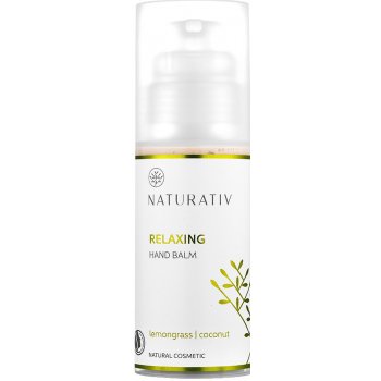 Naturativ Body Care Relaxing hydratační krém na ruce Lemongrass, Coconut (Natural Cosmetic) 100 ml