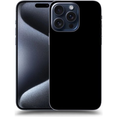 Pouzdro Picasee silikonové Apple iPhone 15 Pro Max - Separ - Black On Black 2 černé – Hledejceny.cz