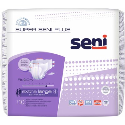 Super Seni Plus XXL 10 ks – Hledejceny.cz