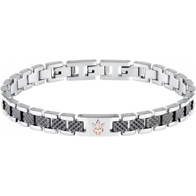 Maserati Ikonický ocelový náramek pro muže Iconic JM225AVD86 – Zboží Dáma