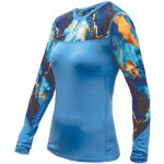 Sensor Merino Impress Dámské tričko dl. rukáv modrá – Zboží Dáma