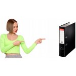 Esselte Economy pákový pořadač A4 7,5 cm černý – Zbozi.Blesk.cz