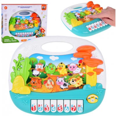Interaktivní pianko Animals Farm – Zboží Dáma
