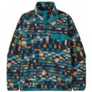 Patagonia Lightweight Synchilla Snap T (fitz roy patchwork/belay blue)