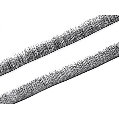 Umělé řasy na panenky/ hračky 790759 černá, délka řasy 1cm, návin 20cm, balení 2ks – Zboží Mobilmania