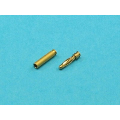 Muldental Konektor 2 mm zlacený PREMIUM – Zbozi.Blesk.cz