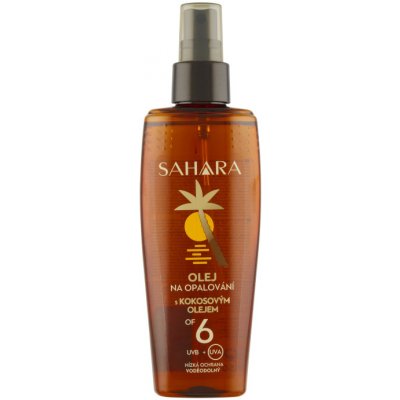 Astrid Sahara olej na opalování s kokosovým olejem SPF6 150 ml – Zbozi.Blesk.cz