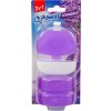 Dezinfekční prostředek na WC Q-Power tekutý blok levandule 3 x 55 ml