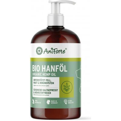 Aniforte Bio konopný olej 500 ml – Hledejceny.cz
