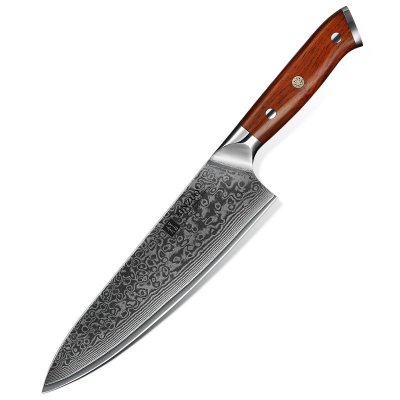 XinZuo Šéfkuchařský nůž Yu B13R 8" – HobbyKompas.cz