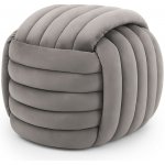 Ak furniture Taburet Nilo světle šedý – Hledejceny.cz