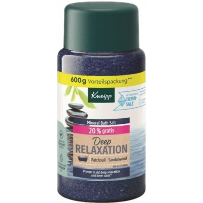 Kneipp Deep Relaxation sůl do koupele 600 g – Zboží Dáma