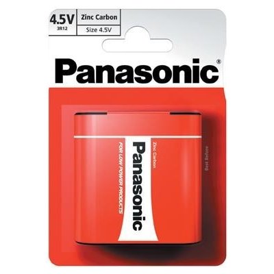 PANASONIC Red Zinc 4,5V 1ks 3R12RZ/1BP – Zboží Mobilmania