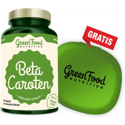 GreenFood Beta Caroten 90 kapslí – Hledejceny.cz