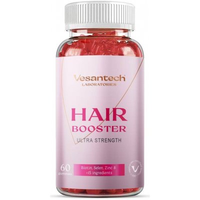 Vesantech Laboratories HAIR vitamins booster 60 kapslí – Hledejceny.cz