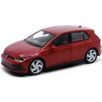 Welly Volkswagen Golf 8 GTI šedá 1:38 – Zboží Dáma
