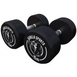 Gorilla Sports kulaté činky gumové, 2 x 15 kg – Zboží Dáma