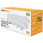 Berge LED žárovky GU10 3W 230V 250lm 10 ks – Sleviste.cz