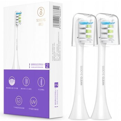 Xiaomi Soocas X3 white 2 ks – Zbozi.Blesk.cz