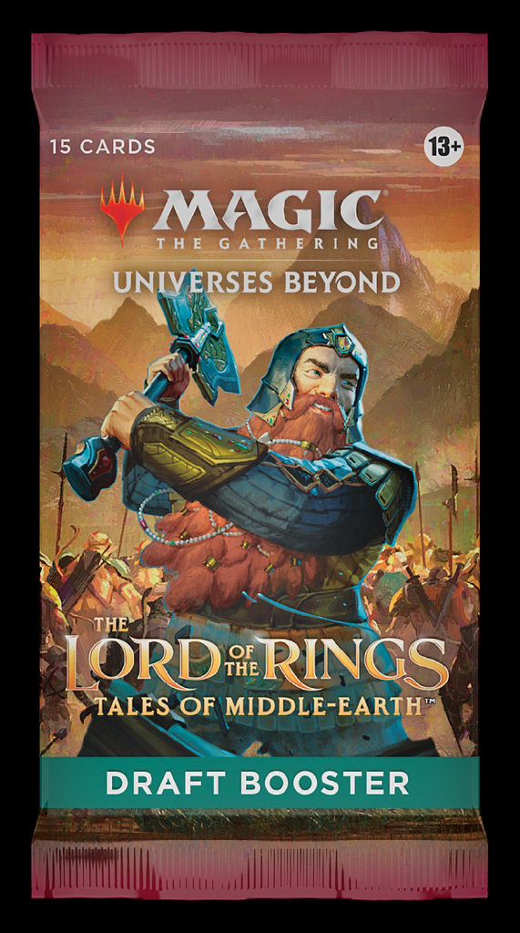 Wizards of the Coast Magic The Gathering: LotR - Tales of Middle-earth Draft Booster