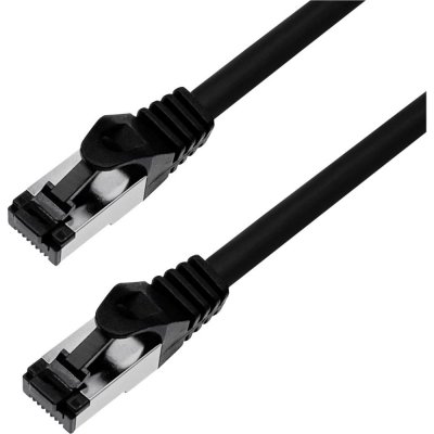 BKL Electronic 144003 RJ45 CAT 8.1 S/FTP 2m černý – Zboží Živě