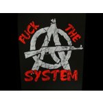 Zádovka FUCK THE SYSTEM gun zoid – Hledejceny.cz