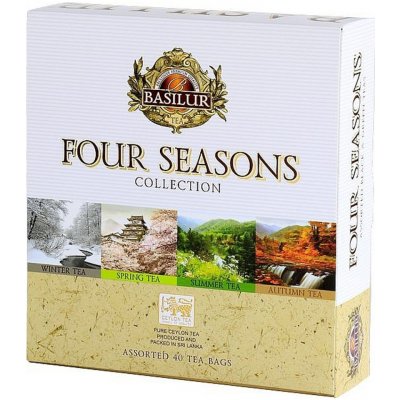 Basilur Four Seasons Assorted 40 sáčků – Zboží Mobilmania