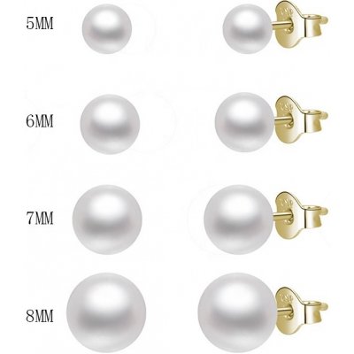 Olivie sladkovodní perly gold 5496 – Zboží Mobilmania