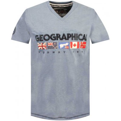 Geographical Norway tričko JOUKY men modrá