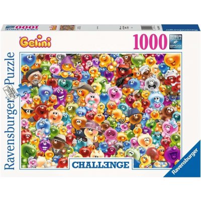 Ravensburger Challenge Gelini 1000 dílků – Zboží Mobilmania