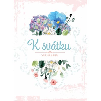 Přání k svátku "Vše nejlepší" – Zboží Dáma