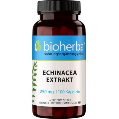 Bioherba Extrakt z echinacey 250 mg 100 kapslí – Hledejceny.cz