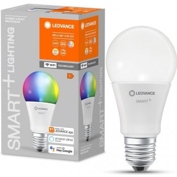 Ledvance Smart+ WIFI LED světelný zdroj, 9 W, 806 lm, RGB, teplá studená bílá, E27