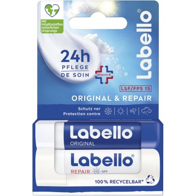 Labello bal na rty (2x4,8g/bli) Original&med – Hledejceny.cz