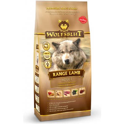 Wolfsblut Range Lamb Adult 2kg - jehně a rýže