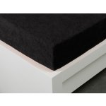 Xpose Froté prostěradlo Exclusive černé 140x200 – Hledejceny.cz