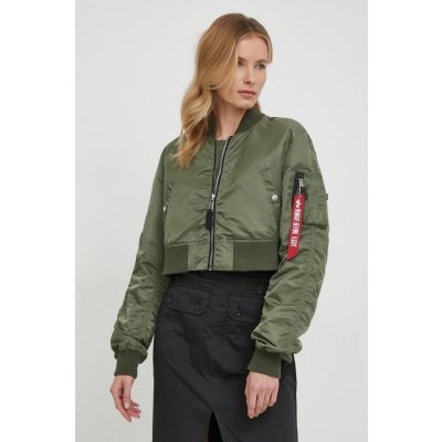 Alpha Industries MA-1 BOXY WMN zelená – Hledejceny.cz