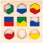 Bino Puzzle geometrické tvary – Zboží Mobilmania