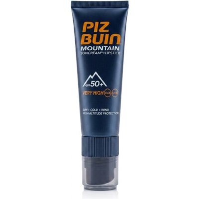 PizBuin Mountain Range 2in1 (SunCream + Lipstick) SPF 15 20 ml – Hledejceny.cz