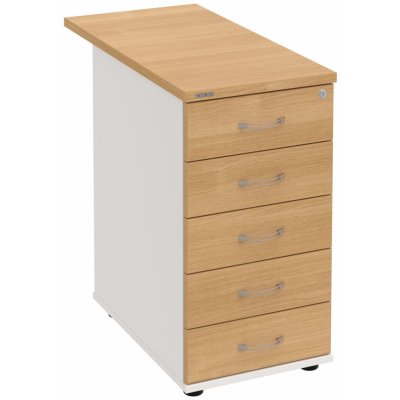 Hobis K 35 C N 80 5 zásuvek léta napříč 80 cm dub bílá – Hledejceny.cz