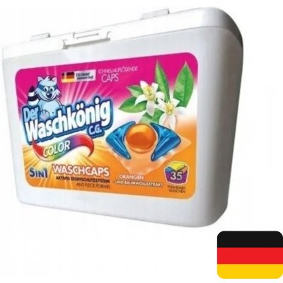 Waschkönig Color Orangen Und Baumwollextrakt kapsle 35 PD – Sleviste.cz
