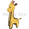 Hračka pro psa FLAMINGO textil Strong Stuff žirafa žlutá 14 x 19 x 35 cm
