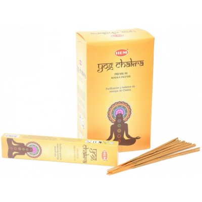 Hem Vonné tyčinky Premium masala Yog Chakra 15 g – Hledejceny.cz